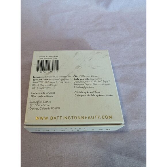 Harlow 3D Silk Lashes With Mini Lash Glue By Battington - Picture 3 of 3